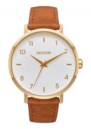 Nixon arrow leather watch deals