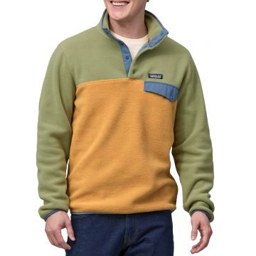 Patagonia good Mens Snap-t Fleece Pullover Small Zippered Pockets