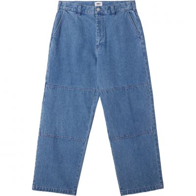 Obey Bigwig Double Knee Worker Denim