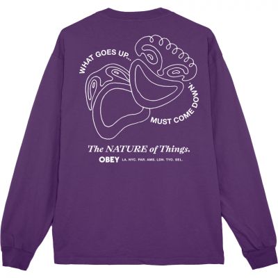 Obey The Nature of Things Long Sleeve Tee 