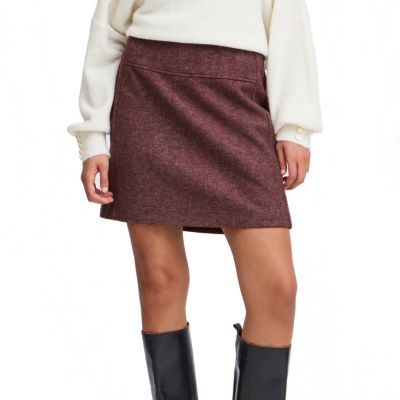 Ichi Wms Ihwooly Skirt 