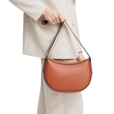 Ichi Wms Iabodil Crossbody Bag - Cognac