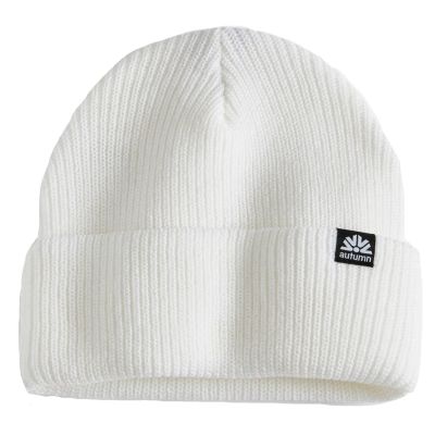 Autumn Simple Beanie - White