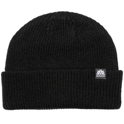 Autumn Simple Beanie - Black