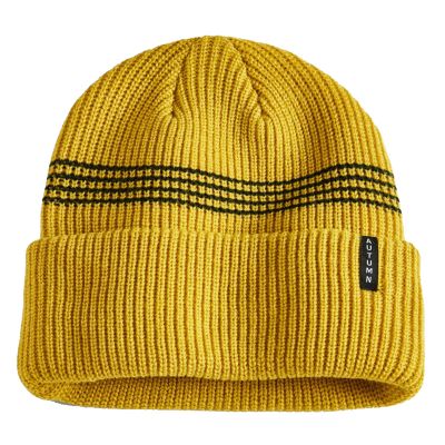 Autumn Select Mini Stripe Beanie - Snake Eye/Trek Green