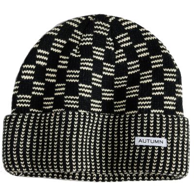 Autumn Select Squared Beanie - Black