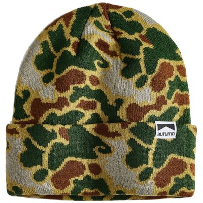 Autumn Surplus Duck Camo Beanie - Fir