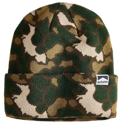 Autumn Surplus Duck Camo Beanie - Gold