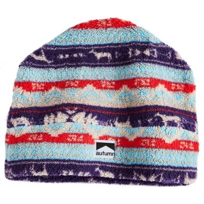 Autumn Mountain Goat Beanie - Iris