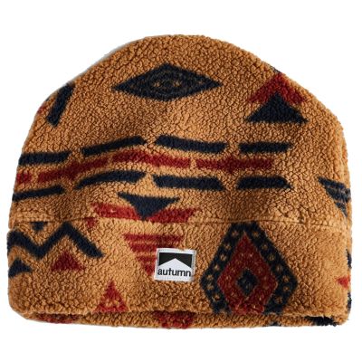 Autumn Mountain Goat Beanie - Nutmeg