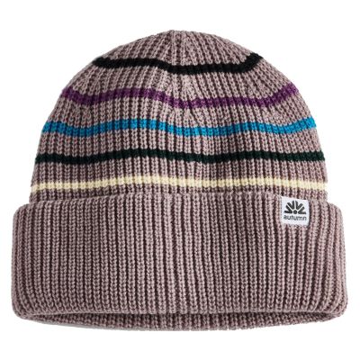 Autumn Simple Retro Beanie - LT Purple