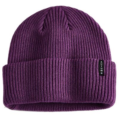 Autumn Select Beanie - Eggplant