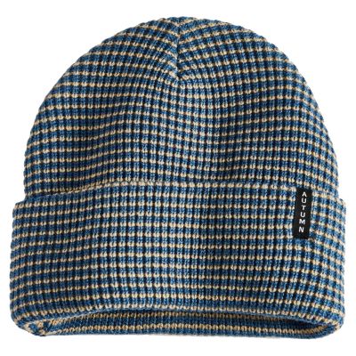 Autumn Select Stripe Beanie - Dutch Blue