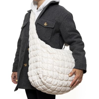 Nana The Brand Levis Quilted Bag - Ivoire