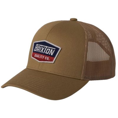 Brixton Regal Netplus Trucker Hat - Khaki/Khaki