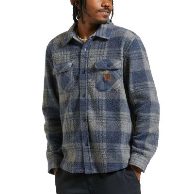 Brixton Bowery Long Sleeve Arctic Stretch Fleece