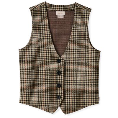 Brixton Wms Menswear Plaid Leisure Vest