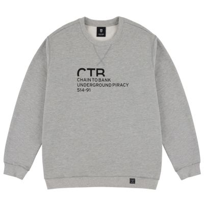 Chain To Bank Underground Piracy Crewneck