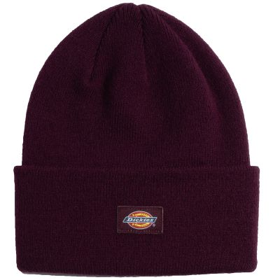 Dickies Tall Cuff Beanie - Aubergine