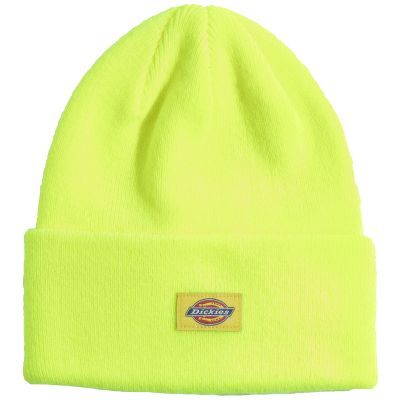 Dickies Tall Cuff Beanie - Neon Yellow