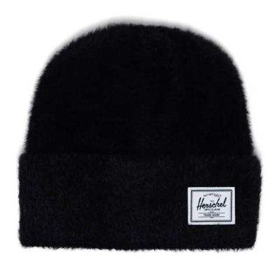 Herschel Wms Polson Beanie Faux Mohair - Black