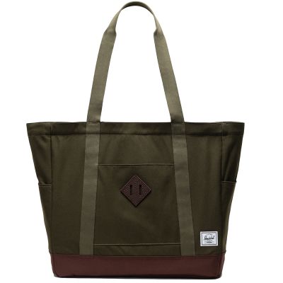 Herschel Heritage Tote Bag - Ivy Green/Chicory Coffee