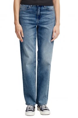 Ichi Wms Ihtwiggy Straight Long Denim