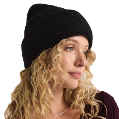 Z Supply Wms Snow Cap Beanie - Black