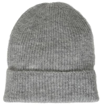 Ichi Iaivo Beanie - Light Grey Melange