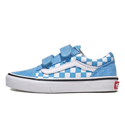Vans Youth Old Skool V Checkerboard Shoes