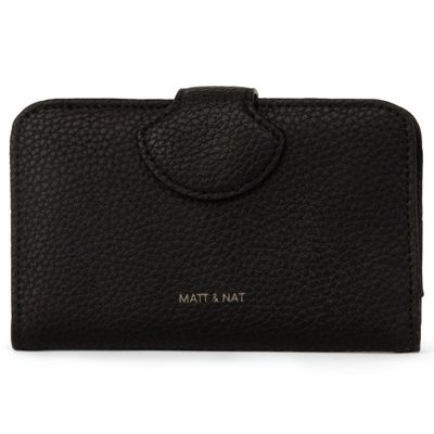 Matt & Nat [Purity] Float Small Wallet - Black