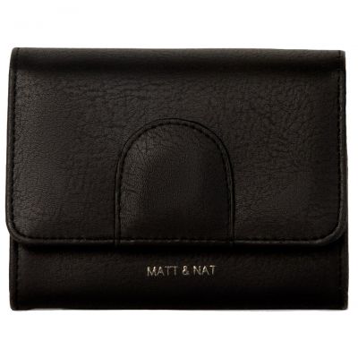 Matt & Nat [Arbor] Mellow Small Wallet - Black