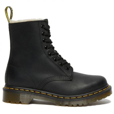 Dr.Martens Wms 1460 Faux Fur Lined Lace Up Boots