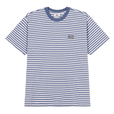 Obey Established Works Eyes Stripe Tee