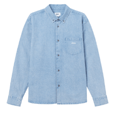 Obey Logan Denim Woven Shirt