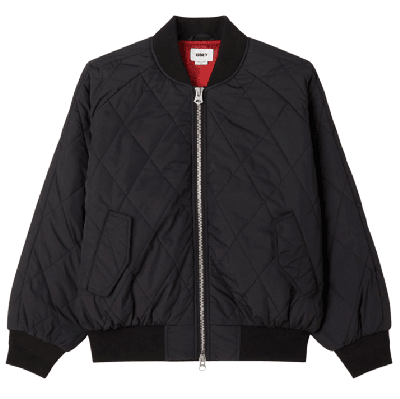 Obey Lizet Quilted Bomber Jacket