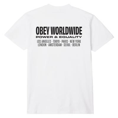 Obey Worldwide Power Equality Tee