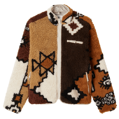 Obey Moroccan Rug Sherpa Jacket