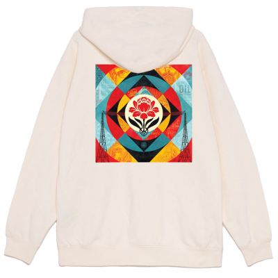 Obey Geometric Power Canvas Premium Pullover 