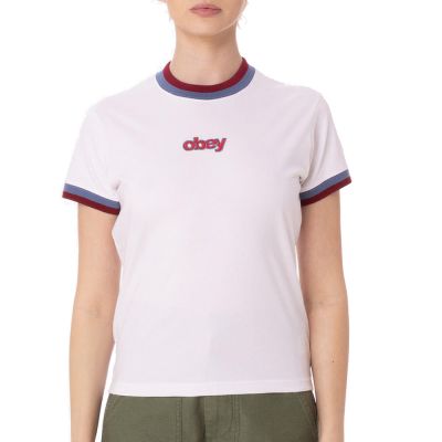 Obey Wms Penny Ringer T-Shirt