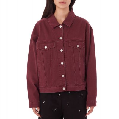 Obey Wms Darla Oversized Trucker Jacket