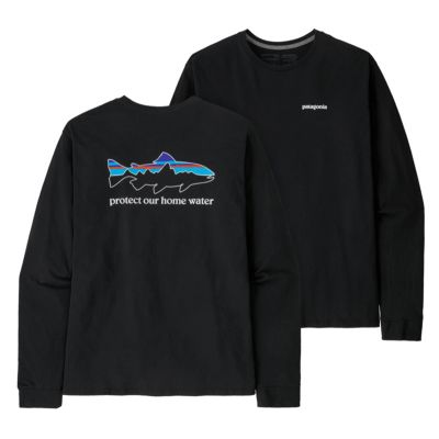 Patagonia Long Sleeve Home Water Trout Responsibili-Tee