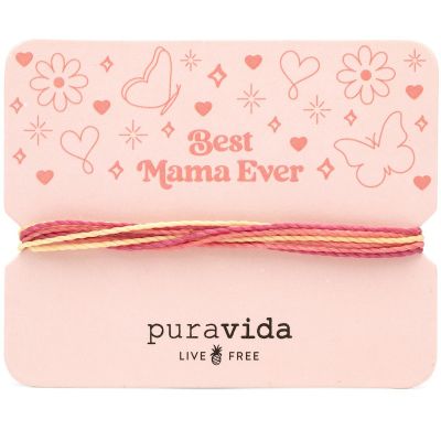 Pura Vida Gifting Original Best Mama Ever Bracelet 