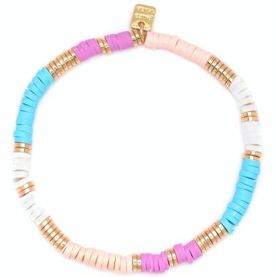 Pura Vida Sunset Stretch Gold Bracelet