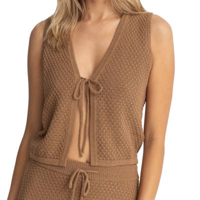 Rhythm Wms Jossie Knit Vest 