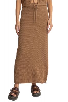 Rhythm Wms Jossie Knit Maxi Skirt