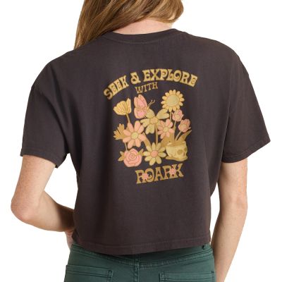 Roark Wms Seek Cropped Boxy Tee