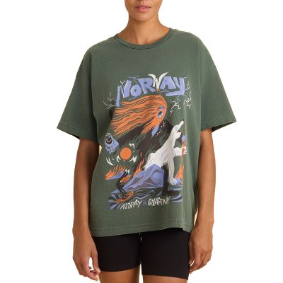 Roark Wms Gnarway Oversized Tee 