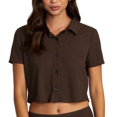 RVCA Wms Jenni Button Down