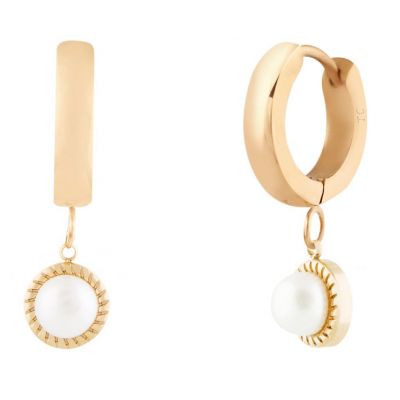 Twenty Compass Paloma Hoops - Gold